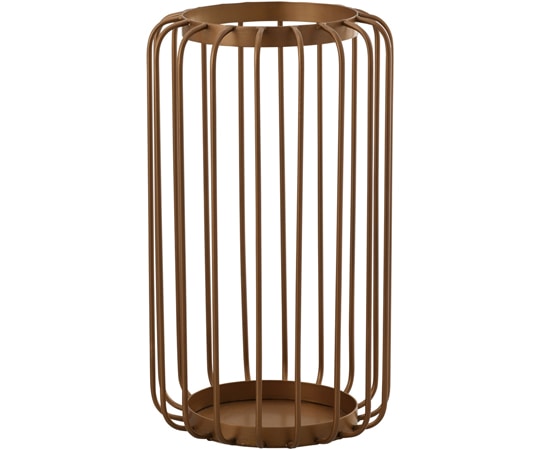 クレイ 鉄製花器 Louver(ルーバー)GL30φ×51H 550-832-902 1個（ご注文単位1個）【直送品】