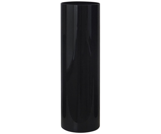 クレイ ガラス花器 GLASS straight-R(グラス ストレートアール)BL19φ×60H 778-026-800 1個（ご注文単位1個）【直送品】