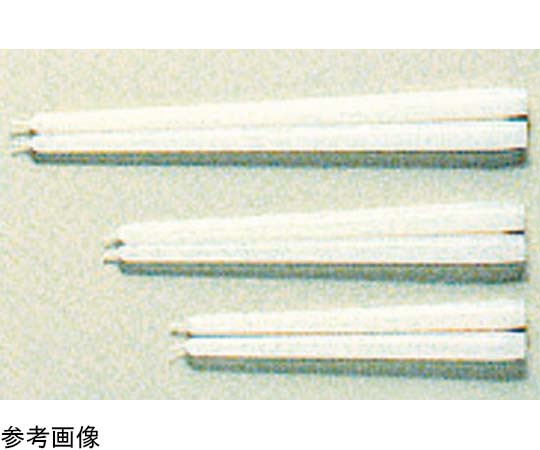 アズワン テーパーキャンドル 12本入 白 10インチ  1個（ご注文単位1個）【直送品】