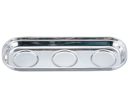 三宝産業 UK 18-8カスタートレー(銀メッキ仕上) 0413 3100 1個（ご注文単位1個）【直送品】