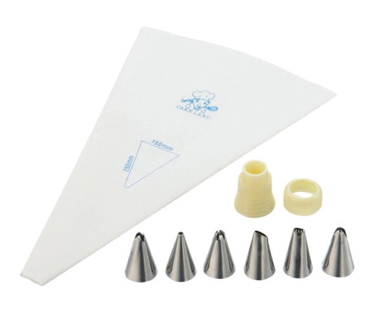 タイガークラウン 絞り出し袋口金付 10インチ #544 1個（ご注文単位1個）【直送品】