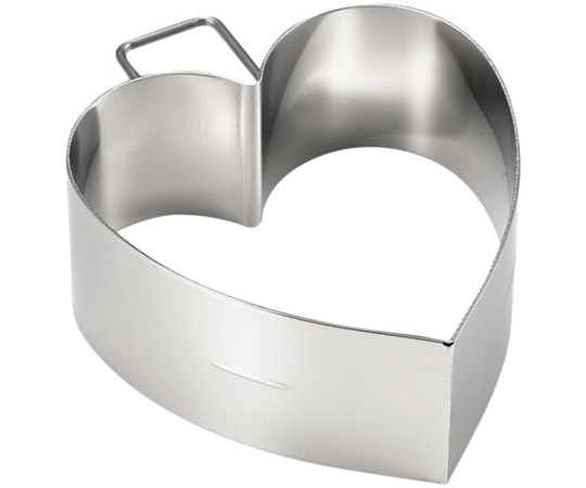 タイガークラウン パンケーキリング 深型 ハート #1696 1個（ご注文単位1個）【直送品】