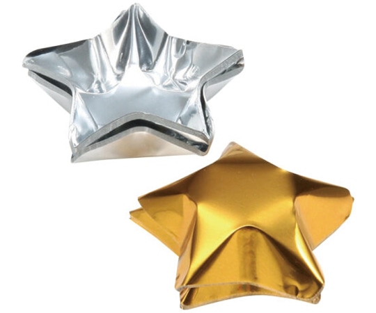 タイガークラウン ミニチュア アルミ 星 40P 1セット(40枚入) #1933 1セット（ご注文単位1セット）【直送品】