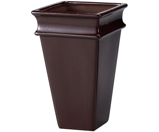 クレイ ストーンウェア花器 SQUARE VASE(スクエア ベース)20H 120-966-200 1個（ご注文単位1個）【直送品】