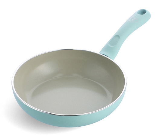 グリーンシェフ アースカラー フライパン 20cm ミントグリーン CC005419-004 1個(ご注文単位1個)【直送品】