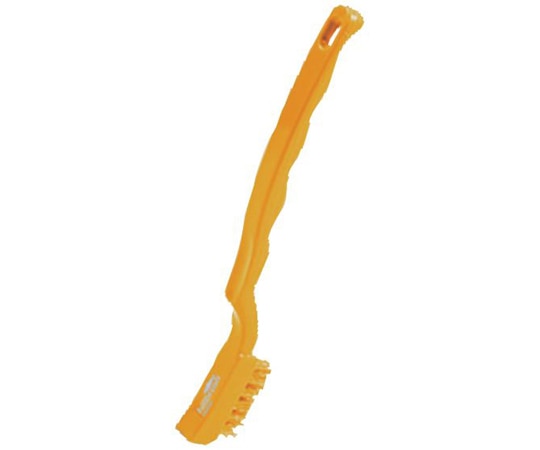 サーモンレジン サーモンレジン 歯ブラシ型ニッチブラシ イエロー B1241RES イエロー 1個（ご注文単位1個）【直送品】