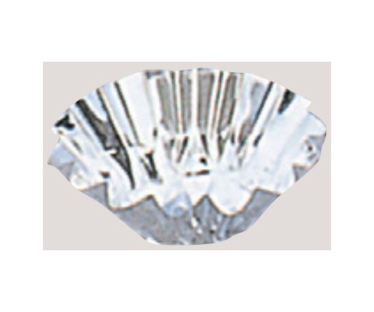 アズワン アルミホイルケース 厚手シリーズ ミニ朝顔 1組(500枚入) 4121 1組(ご注文単位1組)【直送品】