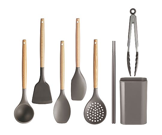 アイリスオーヤマ キッチンツール7点+スタンドセット KT-7SS 1個（ご注文単位1個）【直送品】