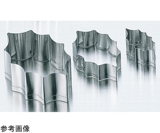 田中糧機製作所 クッキー抜型 ヒイラギ 中  1個(ご注文単位1個)【直送品】