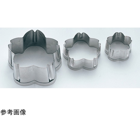田中糧機製作所 クッキー抜型 桜 小 1個(ご注文単位1個)【直送品】
