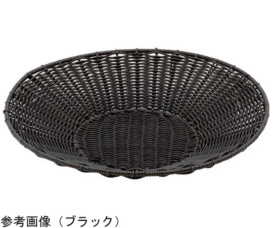 アズワン PPパントレー丸型トレー40型 ブラウン VT-400-BR(ブラウン) 1個(ご注文単位1個)【直送品】