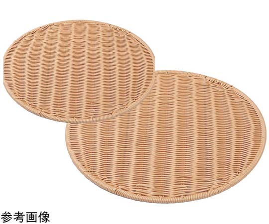 アズワン PPパントレー丸型(アイボリー)φ400×10mm(40型) BB-607-IV 1個(ご注文単位1個)【直送品】