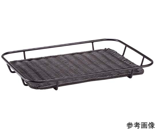 アズワン テーパー枠付すのこブラック(ブラック)600×405×44mm(60型) DS502-60-BK 1個（ご注文単位1個）【直送品】