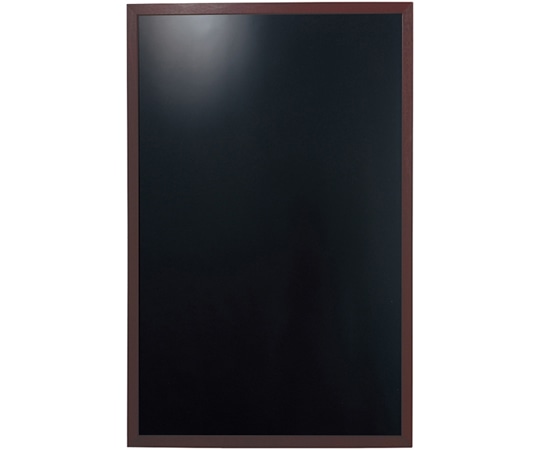 アズワン ブラックボード 90×60cm ブラウン枠 ※マグネット可 61-222-3-2 1台（ご注文単位1台）【直送品】