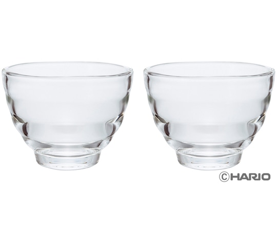 HARIO 耐熱湯呑み 2個セット 1ケース(24箱) HU-1424 1ケース（ご注文単位1ケース）【直送品】