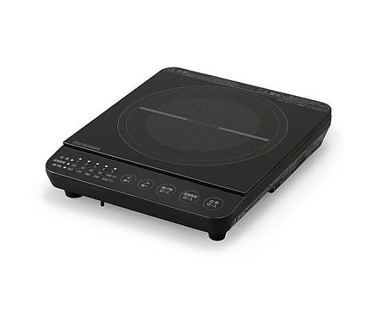 アイリスオーヤマ AC100V/1000W 240x286x54mm IH調理器 EA763AK-37C 1個（ご注文単位1個）【直送品】