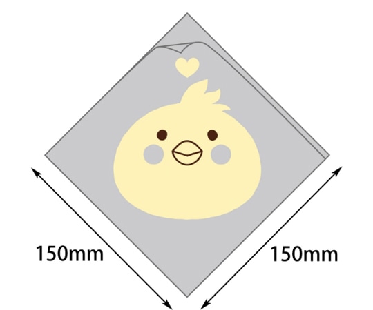 ヤマニパッケージ バーガー袋 シュー袋 ヒヨコ 150角 5000枚 10-256 1ケース(ご注文単位1ケース)【直送品】