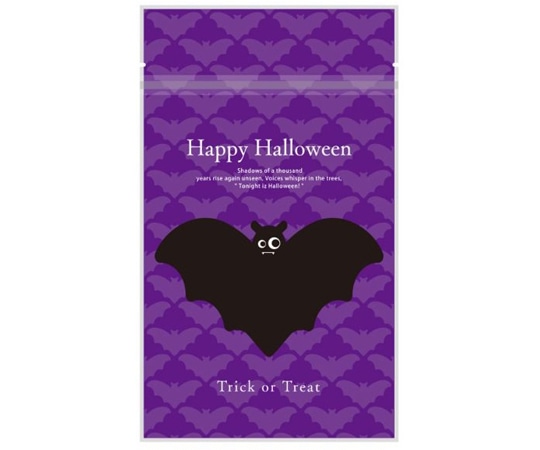 ヤマニパッケージ ポリ袋・真空袋 チャック付スタンド袋 コウモリ(小口) 100枚 20-1948BX 1ケース(ご注文単位1ケース)【直送品】