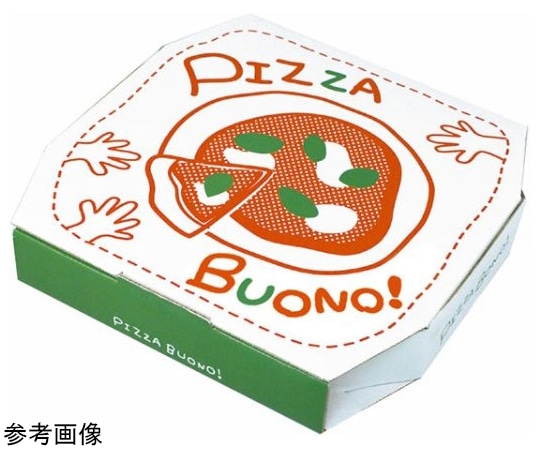 ヤマニパッケージ ピザ箱 ピザボノ柄 16インチ 100枚 12-223 1ケース(ご注文単位1ケース)【直送品】