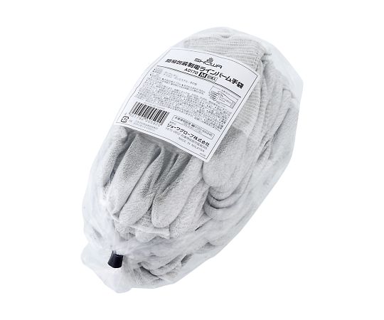 ショーワグローブ 簡易包装制電ラインパーム手袋 10双入 M A0170-10P-M 1袋 (ご注文単位1袋)【直送品】