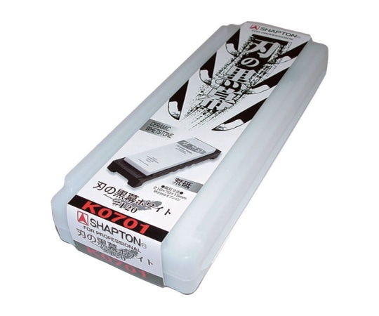 シャプトン 包丁研ぎ｢刃の黒幕 #120 荒目｣ホワイト K0701 1個（ご注文単位1個）【直送品】