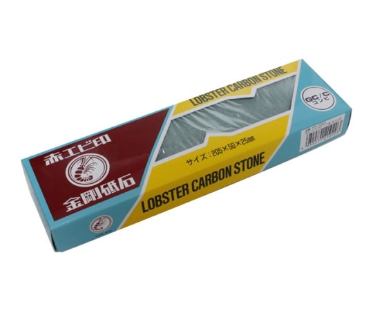 ナニワ研磨工業 包丁研ぎ｢砥石 一丁掛｣赤エビ HR-0000 1個（ご注文単位1個）【直送品】