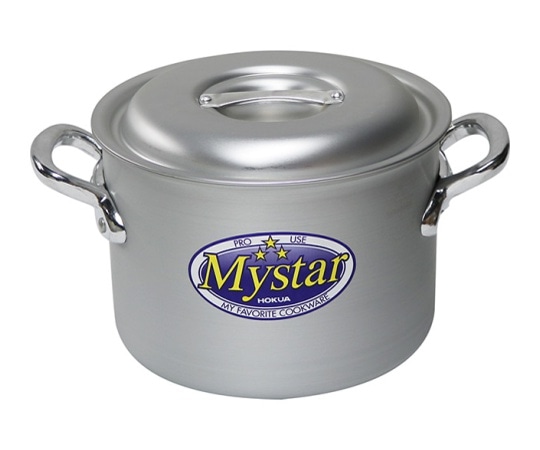 ホクア（北陸アルミニウム） アルミマイスター半寸胴鍋(21cm) HP09-RM217 1個（ご注文単位1個）【直送品】