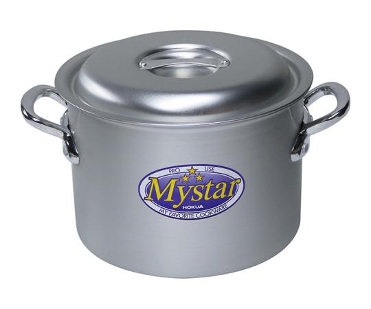 ホクア（北陸アルミニウム） アルミマイスター半寸胴鍋(24cm) HP09-RM247 1個（ご注文単位1個）【直送品】