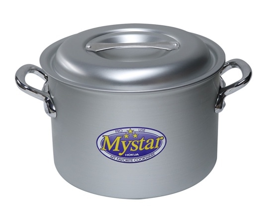 ホクア（北陸アルミニウム） アルミマイスター半寸胴鍋(27cm) HP09-RM277 1個（ご注文単位1個）【直送品】