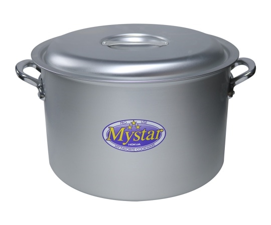 ホクア（北陸アルミニウム） アルミマイスター半寸胴鍋(42cm) HP09-RM427 1個（ご注文単位1個）【直送品】