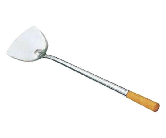 カンダ 18-0木柄パイプ中華ヘラ 小  1個（ご注文単位1個）【直送品】