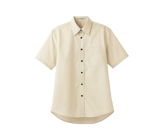 FACE ブロードレギュラーカラー半袖シャツ ベージュ 3S FB4527U-1 3S 1枚（ご注文単位1枚）【直送品】
