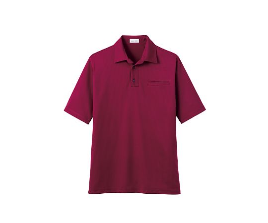 FACE 和ポロ(付替衿仕様) ワイン SS FB4532U-3 SS 1枚（ご注文単位1枚）【直送品】