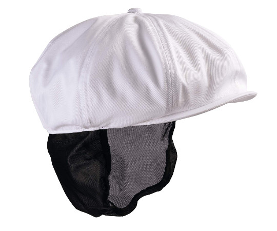 住商モンブラン キャスケットたれ付 兼用 白 フリー 9-1361 1枚（ご注文単位1枚）【直送品】