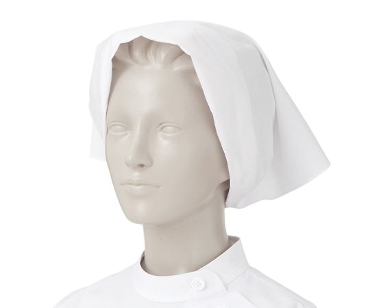 KAZEN 三角布(10枚) 白 M 477-30 M 1セット（ご注文単位1セット）【直送品】