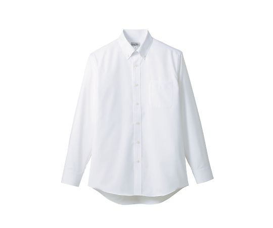 FACE 吸水速乾メンズ長袖シャツ ホワイト LL FB5035M-15 LL 1枚（ご注文単位1枚）【直送品】