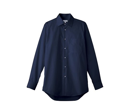 FACE メンズ長袖シャツ ネイビー 3L FB5037M-8 3L 1枚（ご注文単位1枚）【直送品】