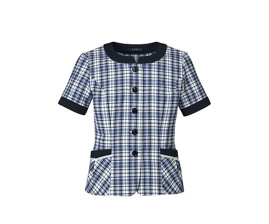 BON オーバーブラウス ブルー 15G AJ0848-37 15G 1枚（ご注文単位1枚）【直送品】