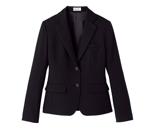 FACEスーツ レディステーラードジャケット ブラック 15G FJ0300L-16 15G 1枚（ご注文単位1枚）【直送品】