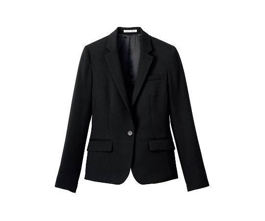 FACEスーツ レディスストレッチジャケット ブラック 5G FJ0305L-16 5G 1枚（ご注文単位1枚）【直送品】