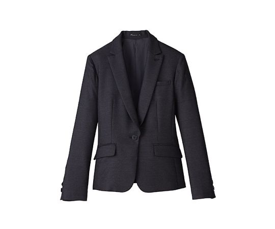 FACEスーツ レディスストレッチジャケット チャコールグレー 17G FJ0314L-2 17G 1枚（ご注文単位1枚）【直送品】