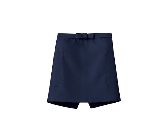 FACE ショートエプロン ネイビー フリー FK7167-8 1枚（ご注文単位1枚）【直送品】