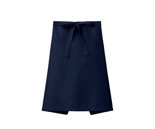 FACE ミドルエプロン ネイビー フリー FK7170-8 1枚（ご注文単位1枚）【直送品】