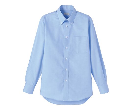 FACE オックスフォード長袖シャツ ブルー 3L FB4510U-7 3L 1枚(ご注文単位1枚)【直送品】