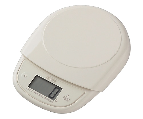 タニタ デジタルクッキングスケール アイボリー KD-313 1個（ご注文単位1個）【直送品】