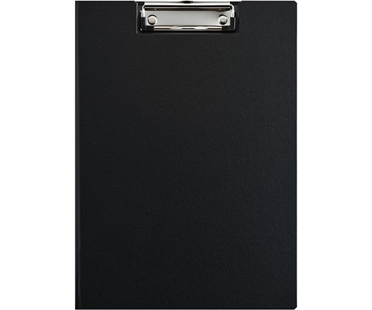 キングジム クリップボード(カバー付) 黒 8315 1冊(ご注文単位1冊)【直送品】