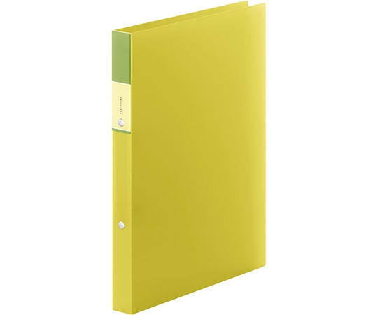 キングジム FV リングファイル(透明) 黄 FV621T 1冊(ご注文単位1冊)【直送品】