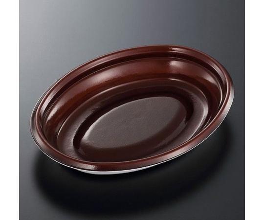 中央化学 惣菜容器 TPボレノ M24-18 赤茶 身 450枚 17855 1ケース(ご注文単位1ケース)【直送品】