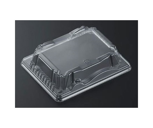 中央化学 寿司容器 豊味巻 3段 蓋 2400枚 224626 1ケース(ご注文単位1ケース)【直送品】