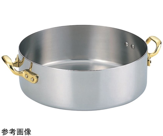 和田助製作所 SW 電磁浅型両手鍋 5.0L 27cm 1個（ご注文単位1個）【直送品】